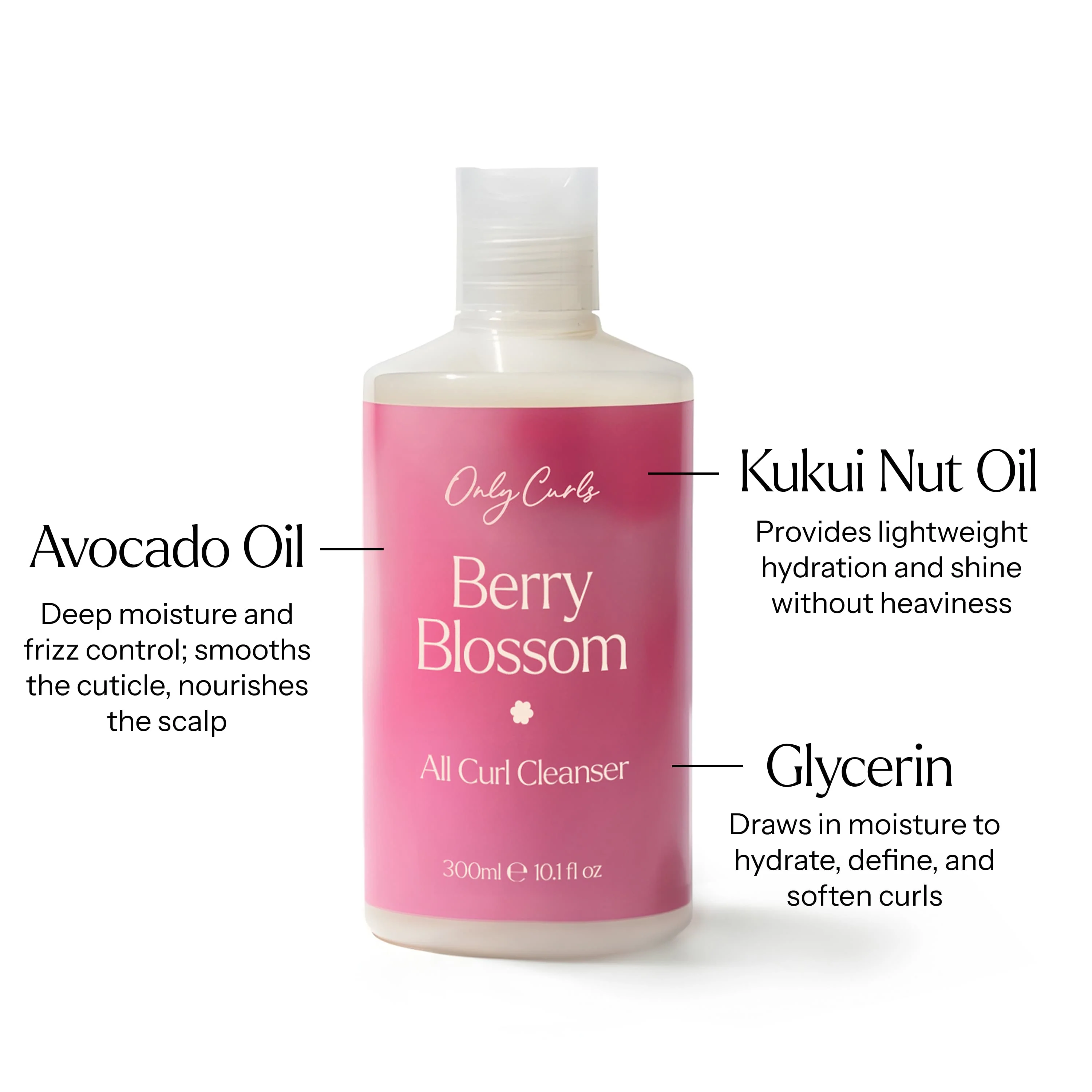 Only Curls Berry Blossom All Curl Cleanser - Image 6