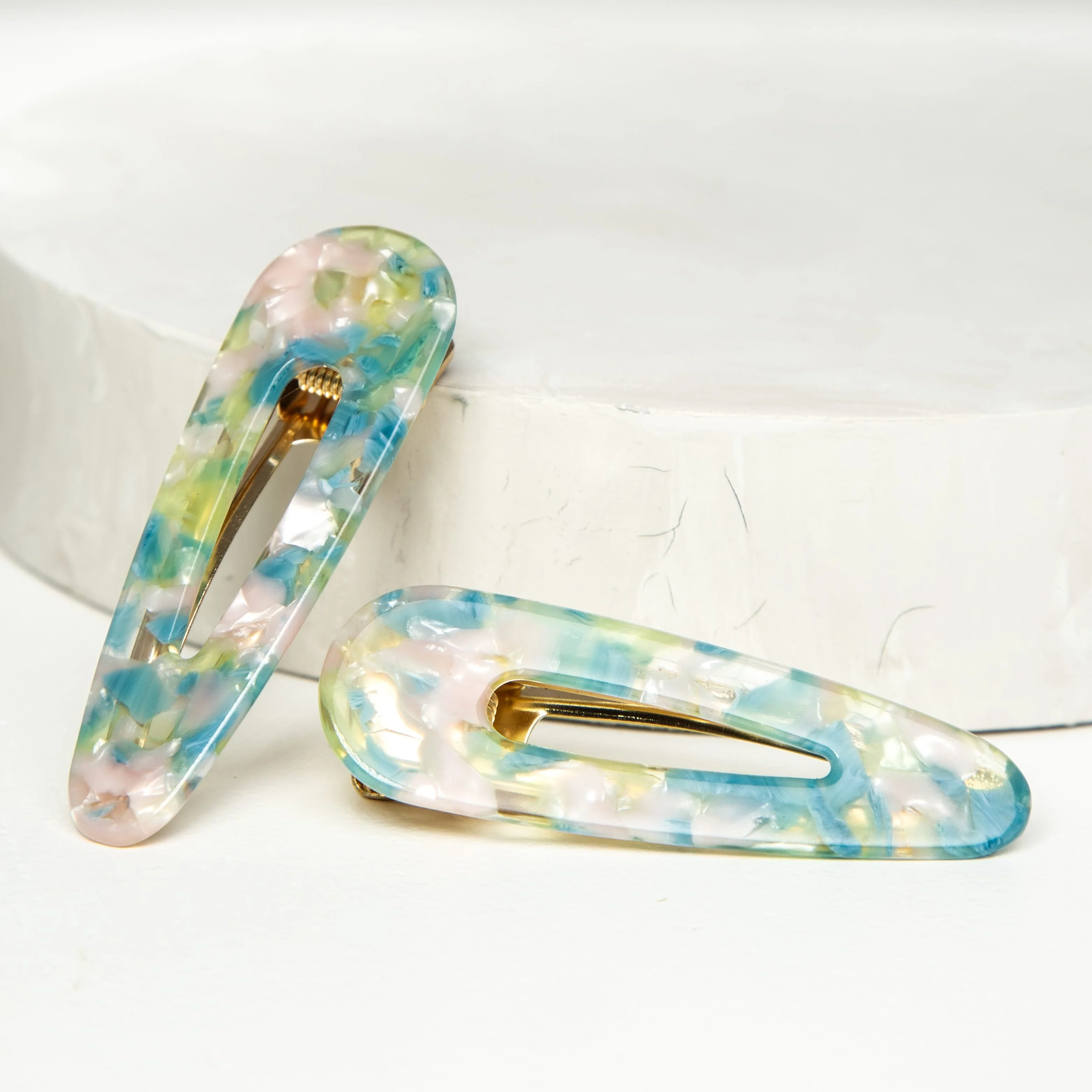 Only Curls Colour Splash Crocodile Hair Clips - Image 3