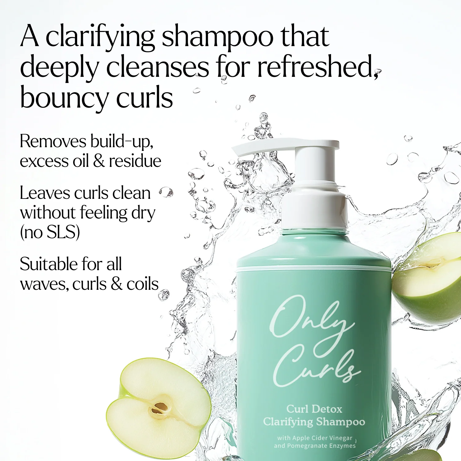 Only Curls Curl Detox Clarifying Shampoo - Image 3