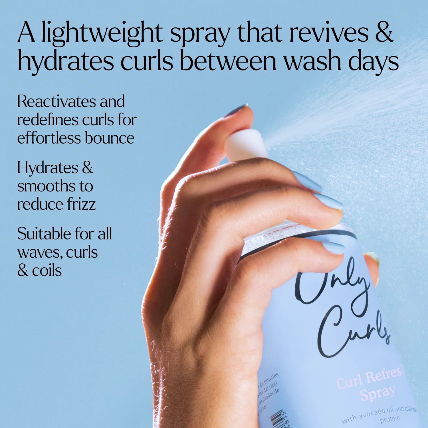 Only Curls Curl Refresh Spray - Image 3