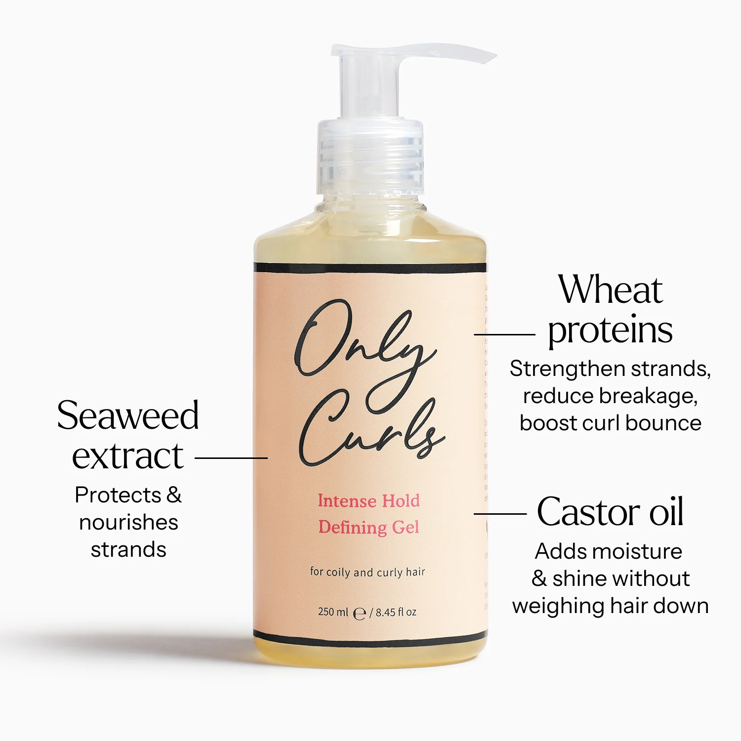 Only Curls Intense Hold Defining Gel - Image 4