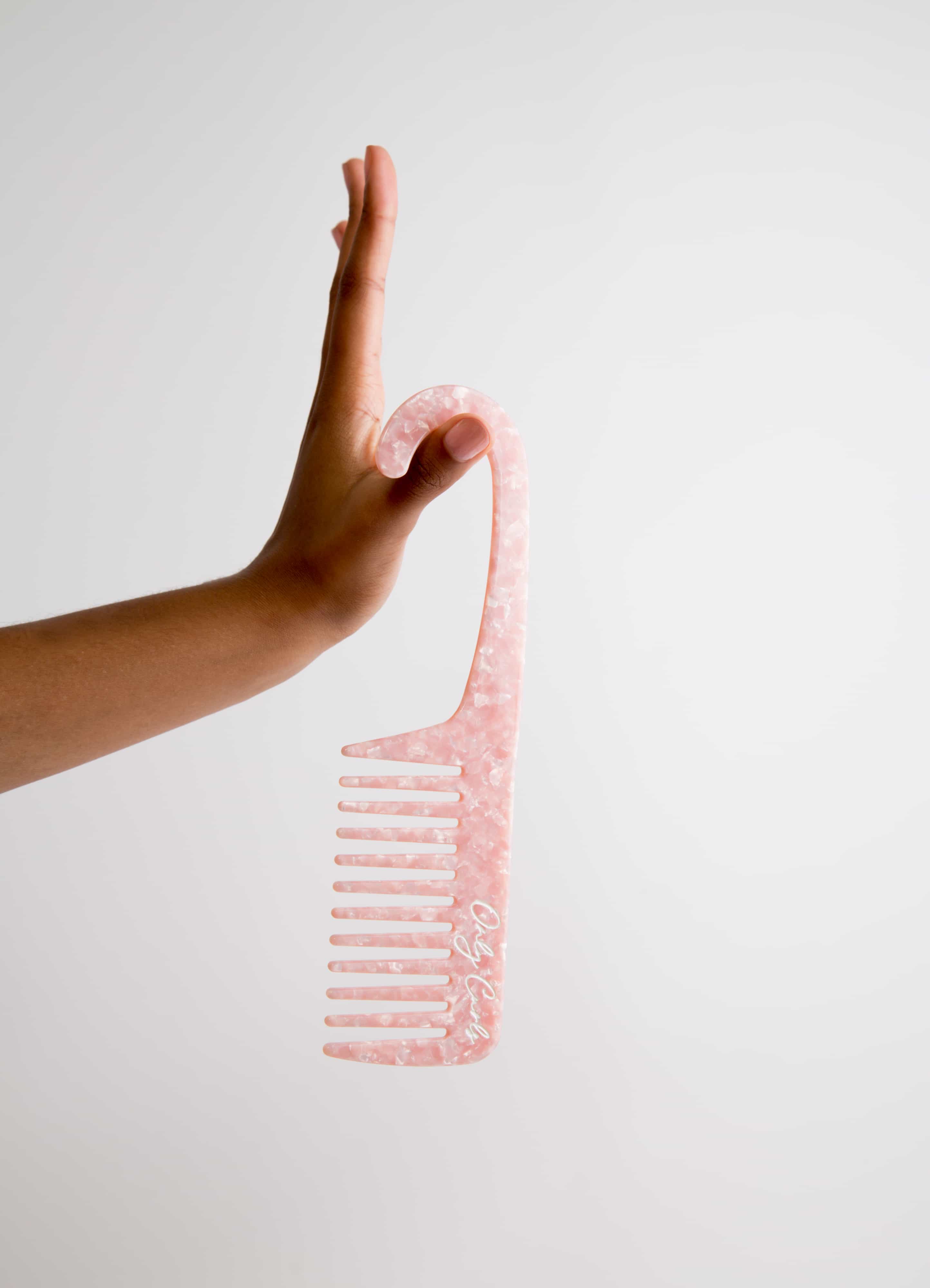 Only Curls Shower Comb - Pink Shimmer - Image 2