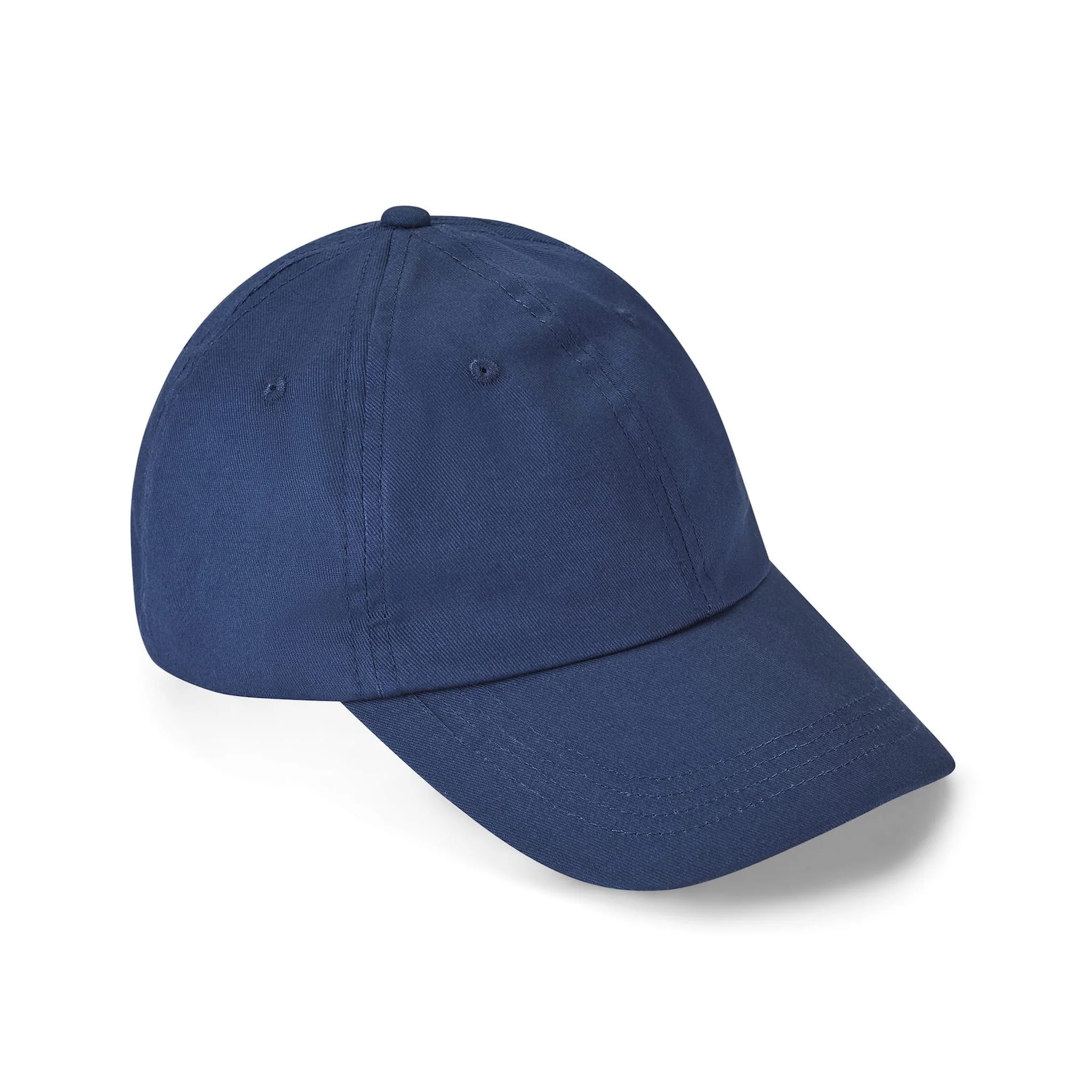 Only Curls Satin Lined Baseball Hat - Navy