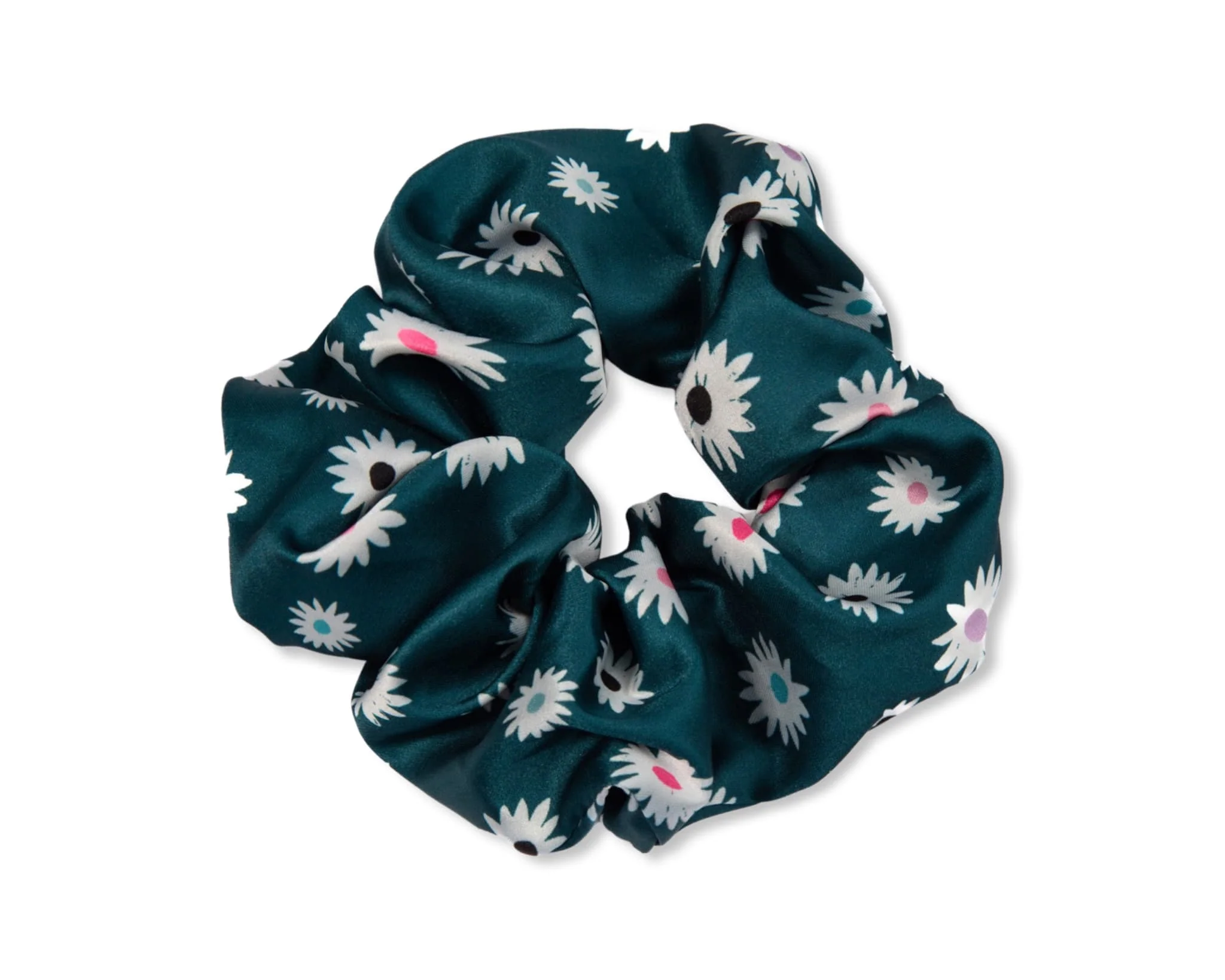 Only Curls Satin Scrunchies - Daisy Twin Pack - Image 4