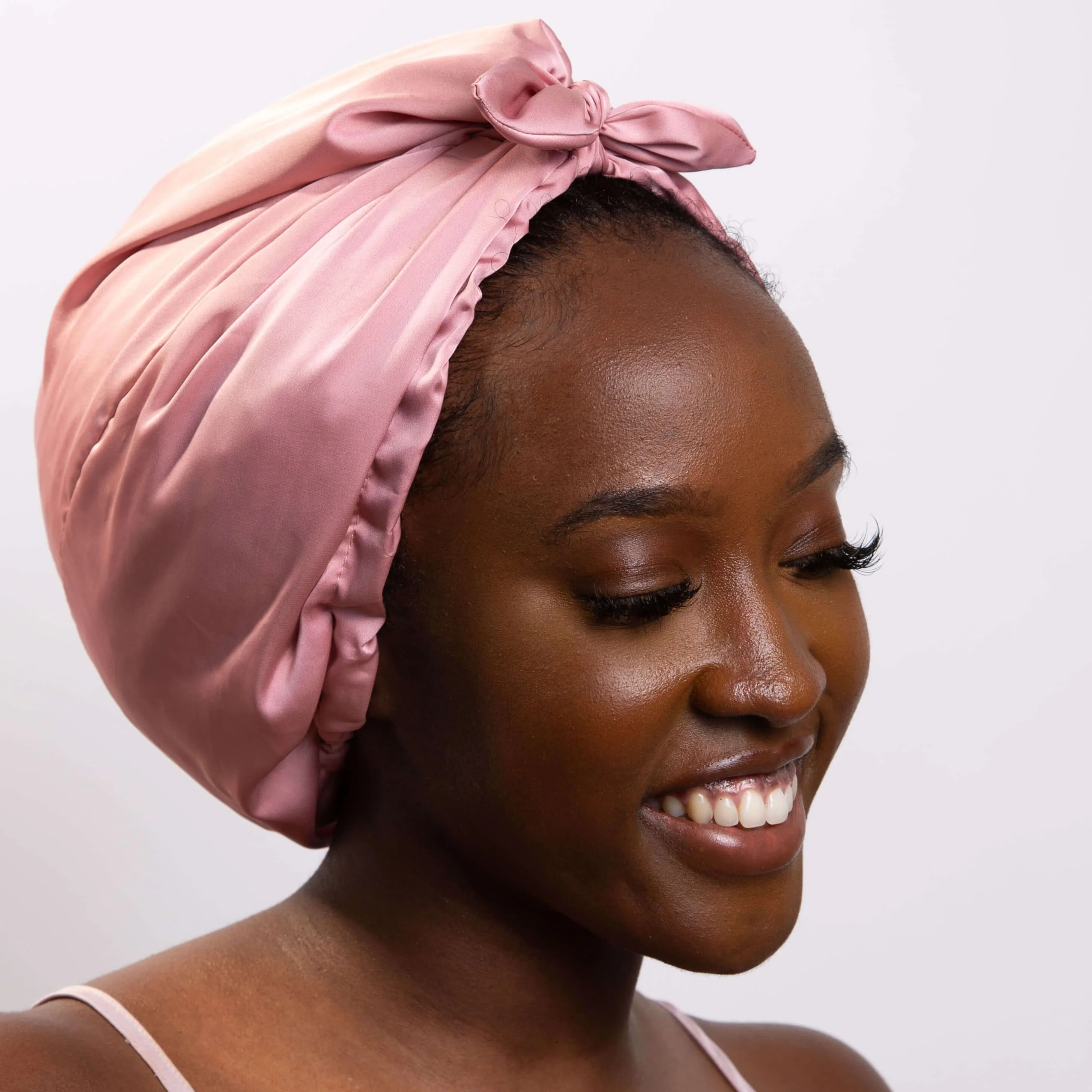 Only Curls Satin Sleep Turban - Sage - Image 4